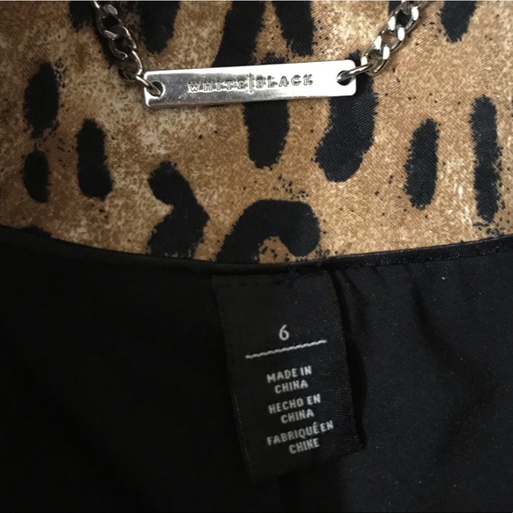 WHBM Leopard Print Swing Jacket - Picture 12 of 13